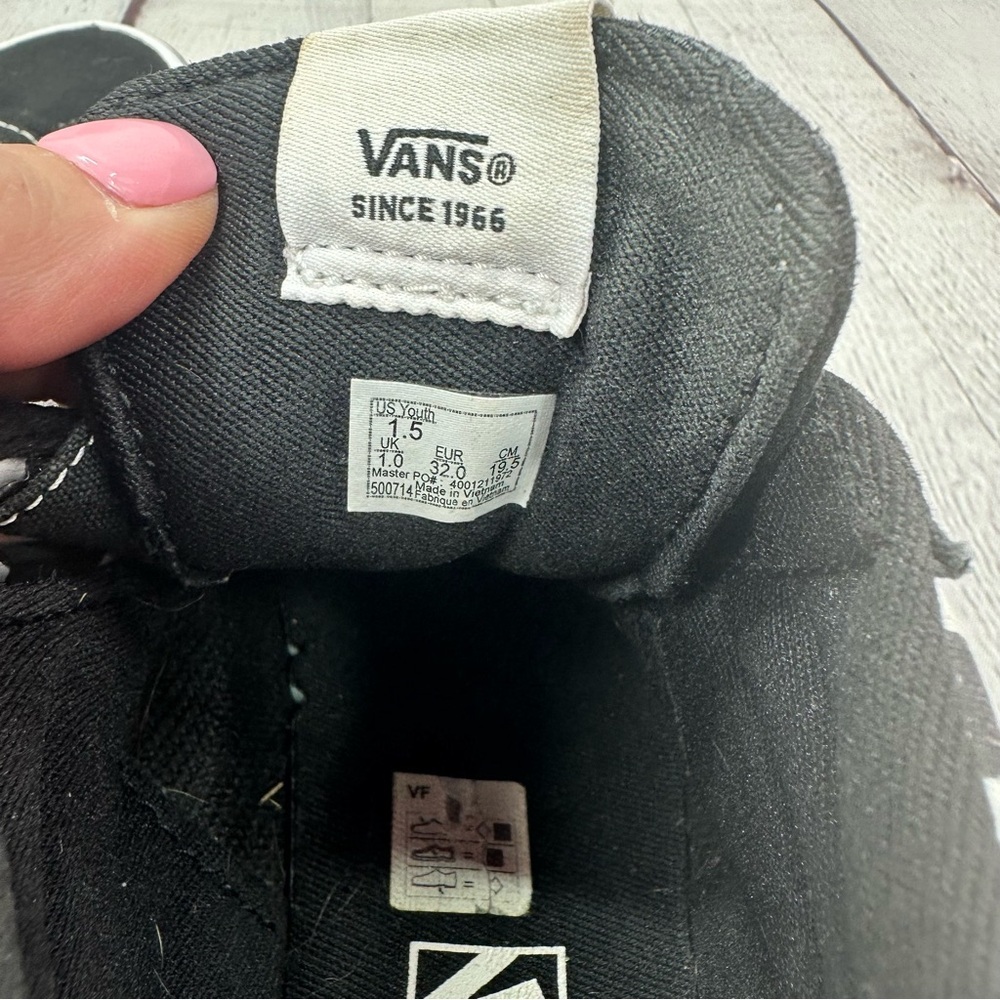 Vans unisex Kids 1.5 sneakers mid-top Checkerboard skater streetwear urban - Picture 7 of 8